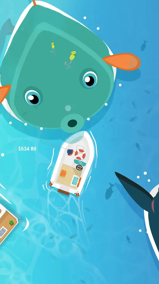 Schermata verticale di Hooked Inc dalla pagina Google Play di Lion Studios
